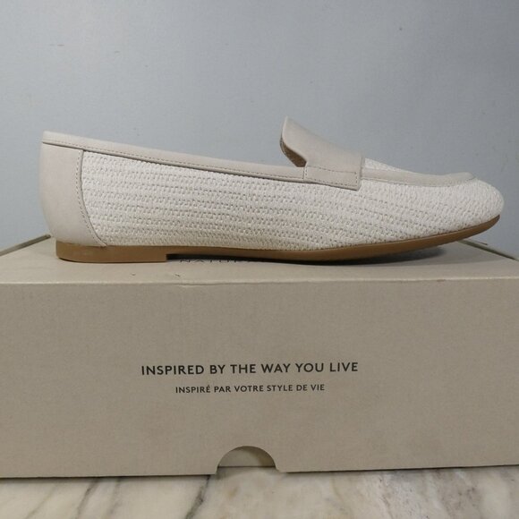 Naturalizer Soul Womens Bebe Slip On Loafer Birch Tan Woven 8 M - Picture 5 of 9